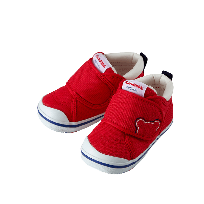 [일본에서 온 다이렉트 메일] MIKIHOUSE||수상 경력에 빛나는 새로운 유아용 신발, 두 번째 섹션||빨간색 13.0cm 1켤레