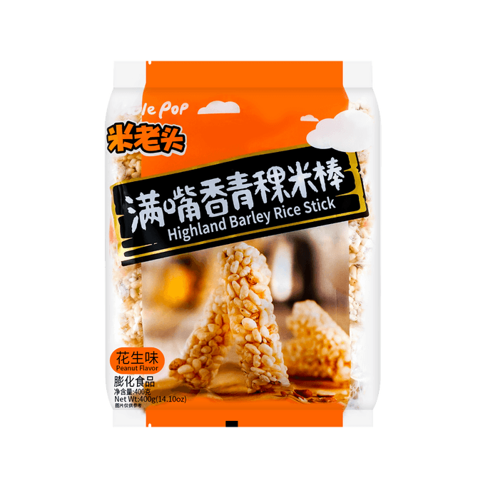Rice Sticks Highland Barley Peanut Flavor 400g