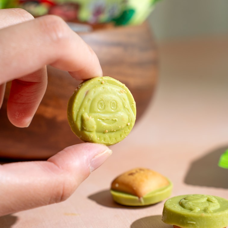 日本SHOIE DELICY正榮 SAKUYAMA小次郎 夾心巧克力餅乾 抹茶牛奶味 96g【天熱易融化 謹慎下單】 3