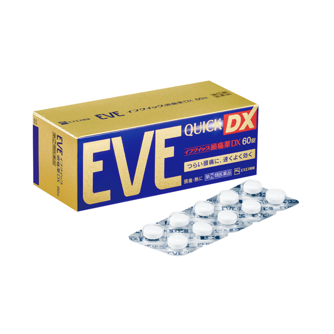 SS Pharmaceuticals||[클래스 2 제약] Eve 통증 완화 정제 DX Gold||60정