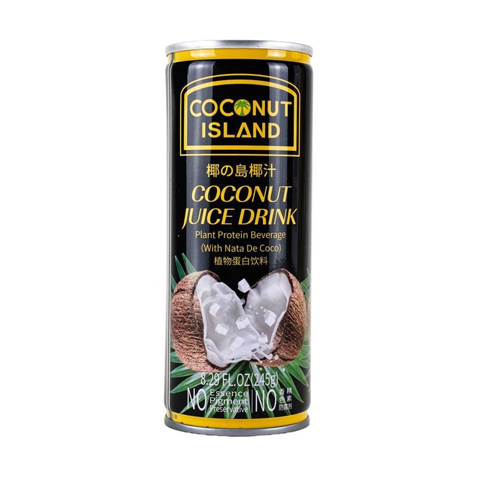 椰子岛 椰汁 植物蛋白饮料 245g