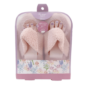 Honyaradoh 5-Toe Slippers - Pink 1 Pair