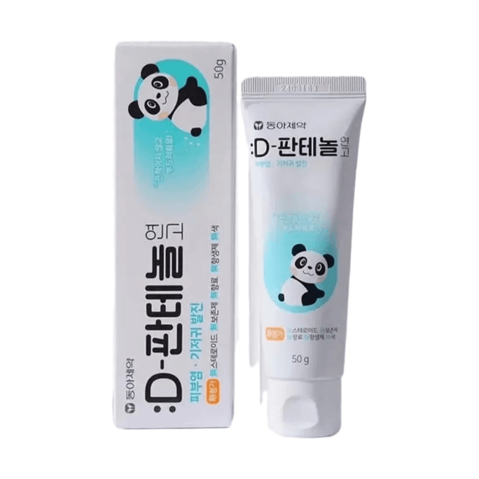 【韓國直郵】 韓國 DONGA PHARM 東亞製藥D泛醇B5熊貓再生霜萬用修復膏皮膚炎濕疹OTC藥膏兒童成人都適用 50g 多效修復強韌肌膚屏障