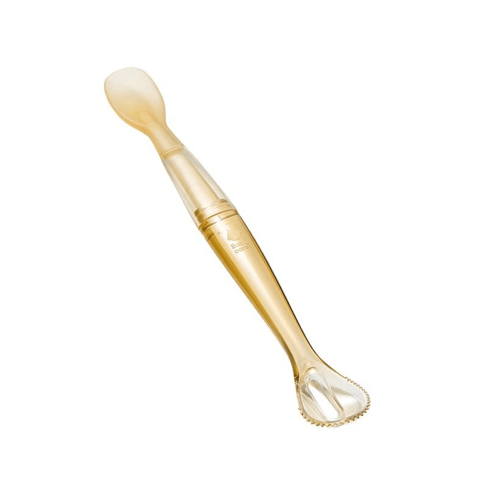 Double Head Scraping Spoon Baby Scraping Fruit Puree Complementary Food Spoon Tableware 1 Box