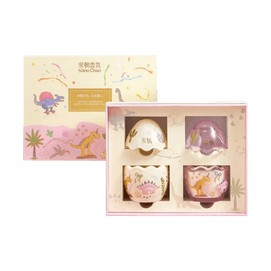 宋朝 破壳奇境礼盒 双蛋礼盒香氛蜡烛摆件 礼物伴手礼 恐龙主题款