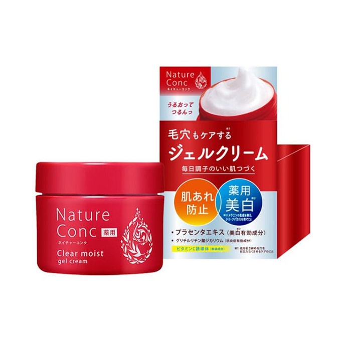 Nature Conc Stain Correction Medicated Clear Moist Gel Cream 100g