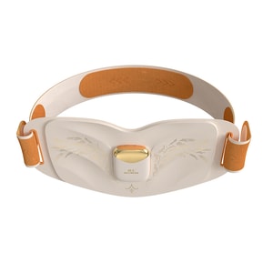 Constant Temperature Hot Compress Waist & Abdomen Massager Beige 1 Piece