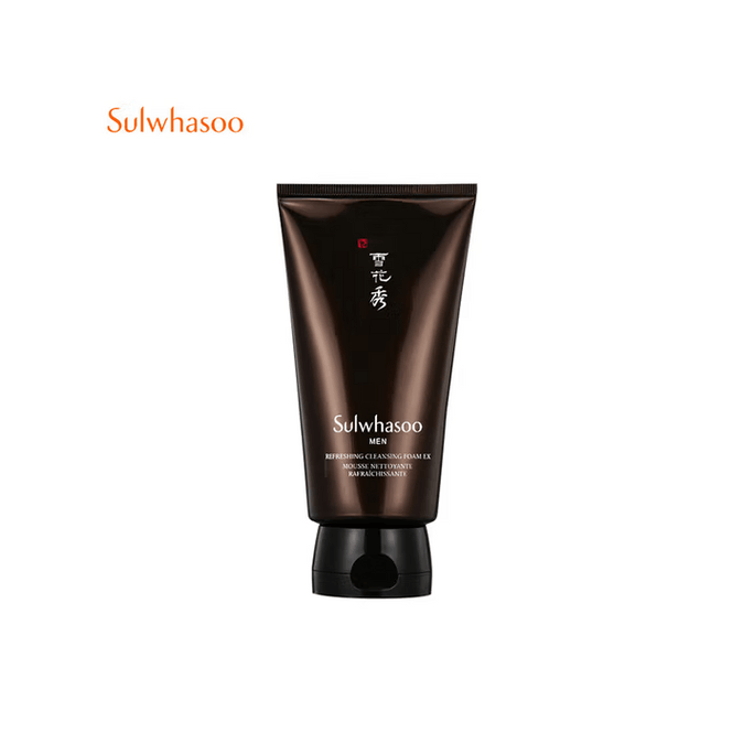 Men's Exfoliating Facial Cleanser - Deep Pore Cleansing Face Wash 150ml