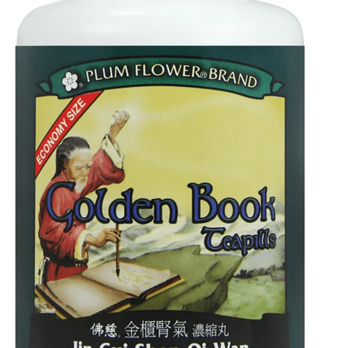 Golden Book Teapills- Economy Size Jin Gui Shen Qi Wan 1000 Pill/bt