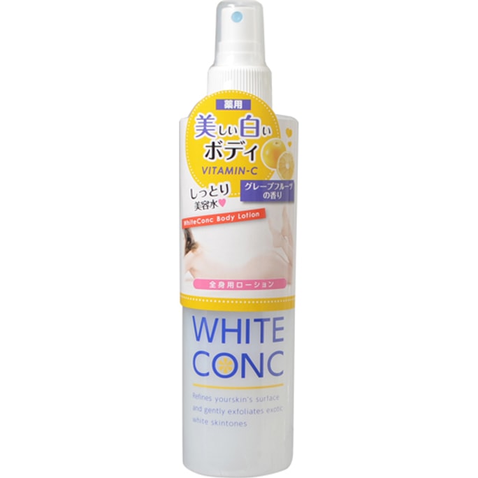 日本 ホワイトコンク 全身美白保湿スプレー 245ML