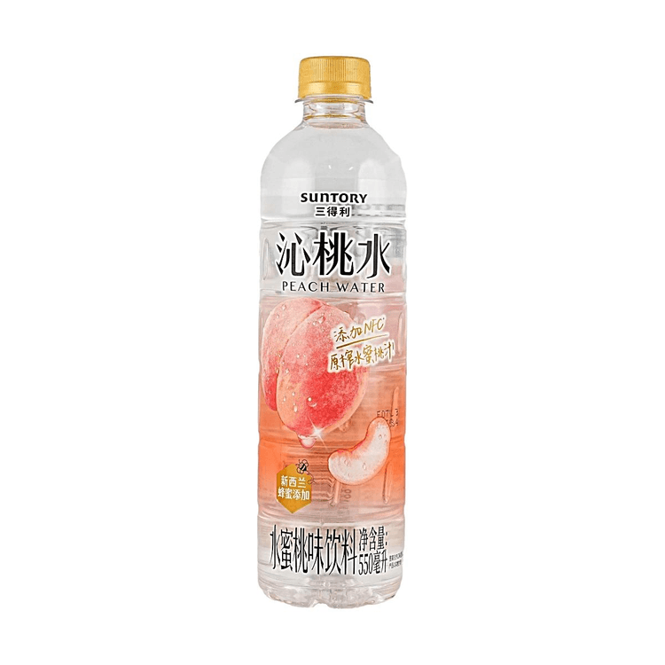 SUNTORY CHINA ピーチウォーター、18.6液量オンス - Yami