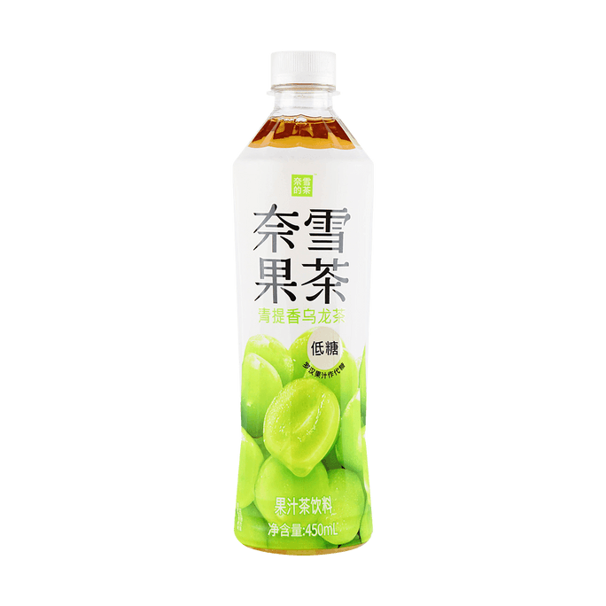 奈雪的茶 青提香乌龙茶 果汁茶饮料 450ml【低糖轻卡】