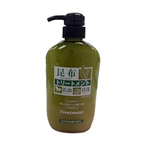 쿠마노 유자향 말기름&진주 성분 해초 헤어 트리트먼트, 600ml