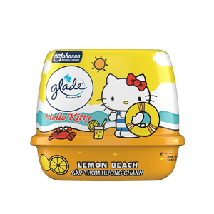 Room Air Freshener Hello Kitty Scented Gel - Lemon Beach Limited Edition 180g