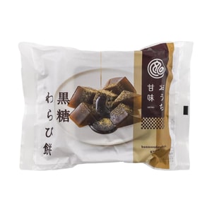 Warabimochi Kokuto,Starch Cake, 7.23 oz【Traditional Japanese Wagashi】【Refreshing Dessert】