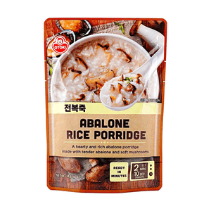 Abalone Rice Porridge, 14.82 oz【Real Abalone Pieces Rich Creamy】