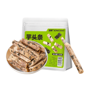 Taro Sticks With Seaweed Flavor, Guangxi Lipu Specialty Taro Snack, 150g*1 Bag