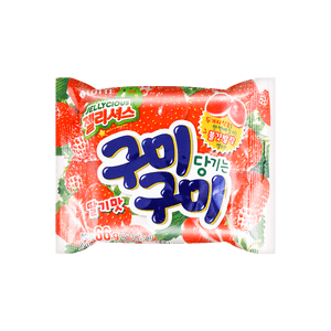 韓國LOTTE樂天 草莓造型軟糖 66g 【超可愛】