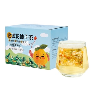 Honeysuckle Grapefruit Juice Honeysuckle Health Tea Bag Cold Brew Fruit Tea For Summer Children 96g/box