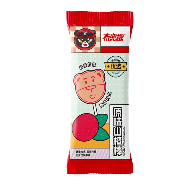 【中国直邮】 布兜熊 山楂棒 11g*10包