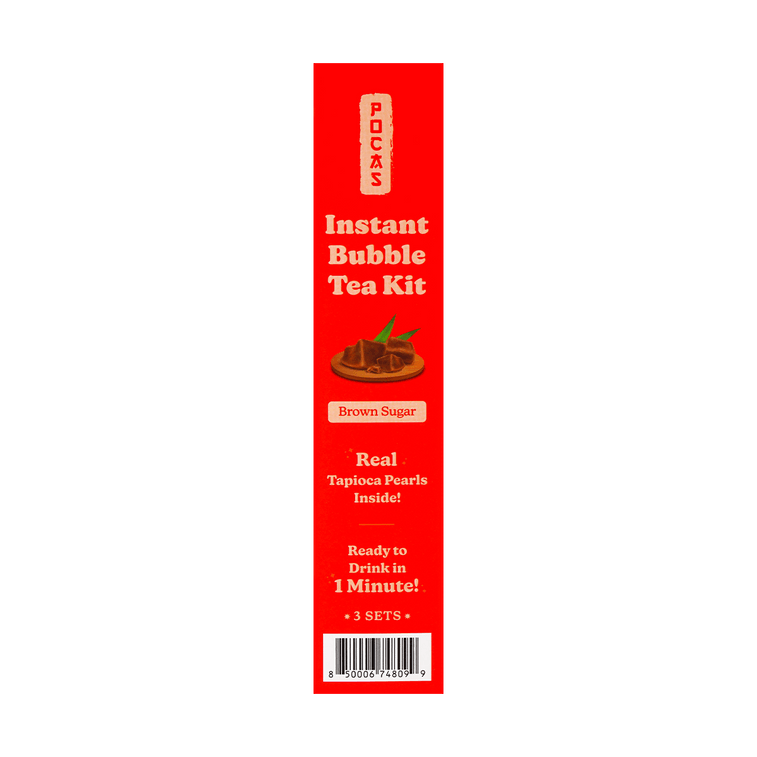 인스턴트 브라운 슈가 보바 밀크티 버블 타피오카 펄 키트, 3팩, 8.99온스 5