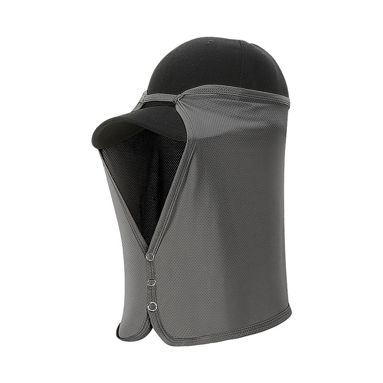 Sun Shade Hat Veil Sun Protection Curtain Hood Quick Dry Breathable Bib  Gray - Yamibuy.com
