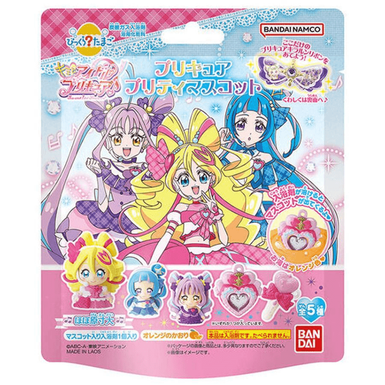日本直邮】 日本 BANDAI 奇趣蛋 偶像光之美少女 可爱公仔 入浴剂 75克