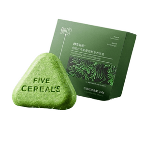 Thuja Leaf Usman Hair Care Soap Xinjiang Usman Grass & Chinese Herbal Black Polygonum Multiflorum Handmade Water-Controlled Oil & Dandruff-Removing Soap 150g