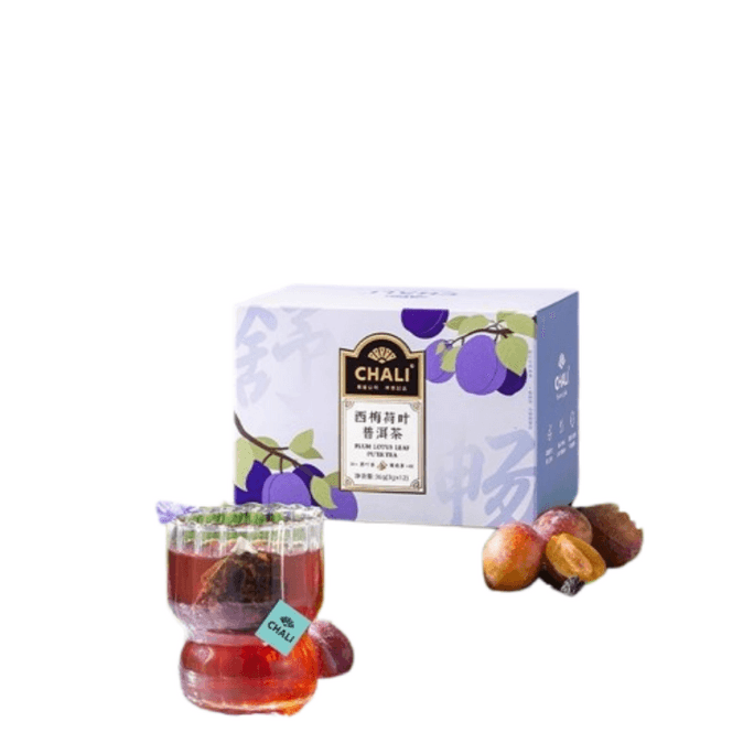 Prune Lotus Leaf Puerh Tea Morning C Night A Fruit and Flower Tea Mulberry Rose Red Tea Healthy Gift Tea Bag 36g