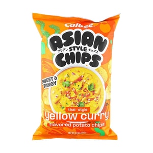 ASIAN-STYLE Potato Chips, Thai Yellow Curry Flavor,6 oz