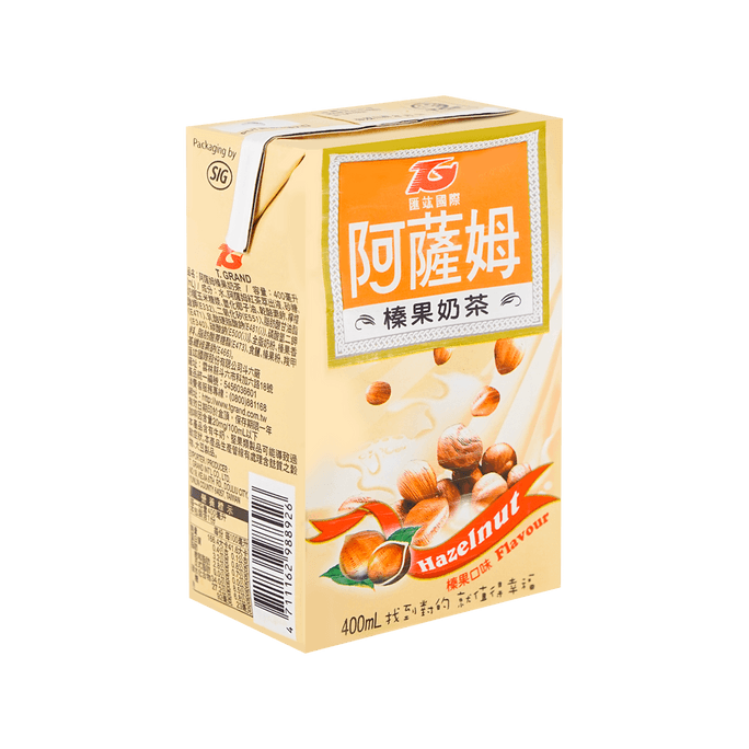 Assam Milk Tea Hazelnut Flavor 400ml