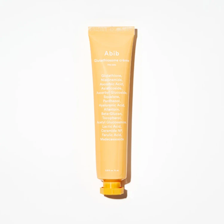 glutathione tube Abib Glutathiosome Creme Vita Tube 2.54fl oz【Glutathione + Vitamin Brightening Moisture】