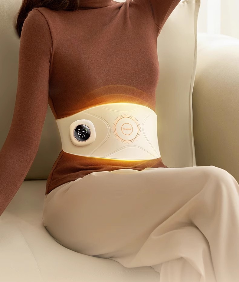 【3.8节礼物】Muselove慕诗爱 暖宫腰带大姨妈肚子疼神器女生月经用缓解宫寒痛经热敷保暖可调节长度 1盒装