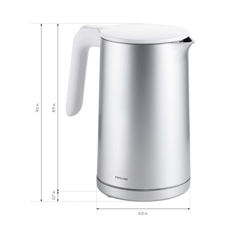ツヴィリング 電気ケトル 1.5リットル 【新品未使用】値下げ ドイツ ツヴィリング 1.5L 電気ケトル シルバー - Yami