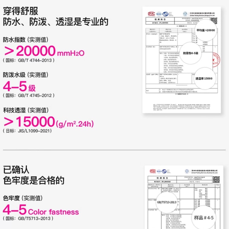 【中国直邮】【黑五大促】 ISEEMIGGA 【海蓝&暗影&玫瑰之迷】滑雪服女24年渐变闪钻男女同款滑雪服套装 粉s 8