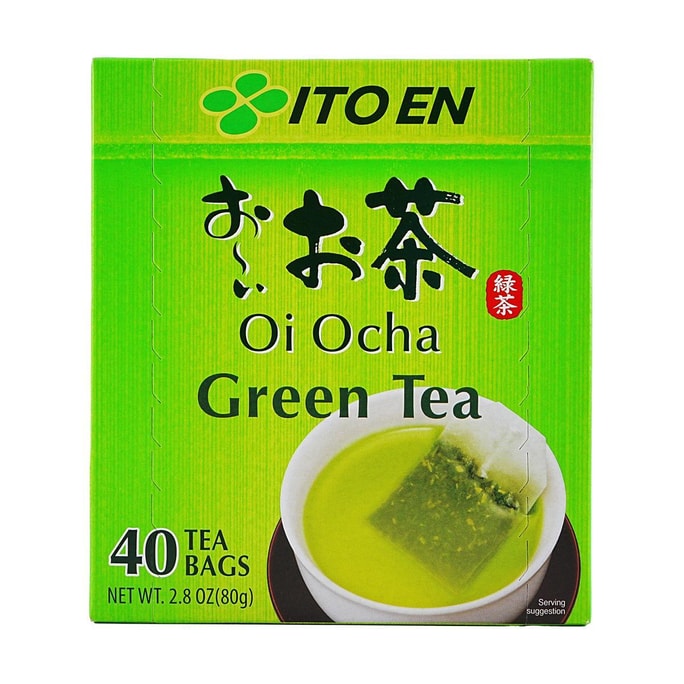 ティーバッグ O-I お茶 緑茶 40個入り 2.8オンス