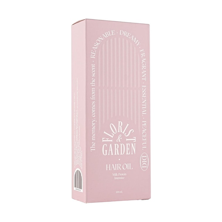 韩国ODID 牛奶蛋白强效修护发油 保湿营养 柔顺不粘腻 持久留香 100ml #Florist Garden 4