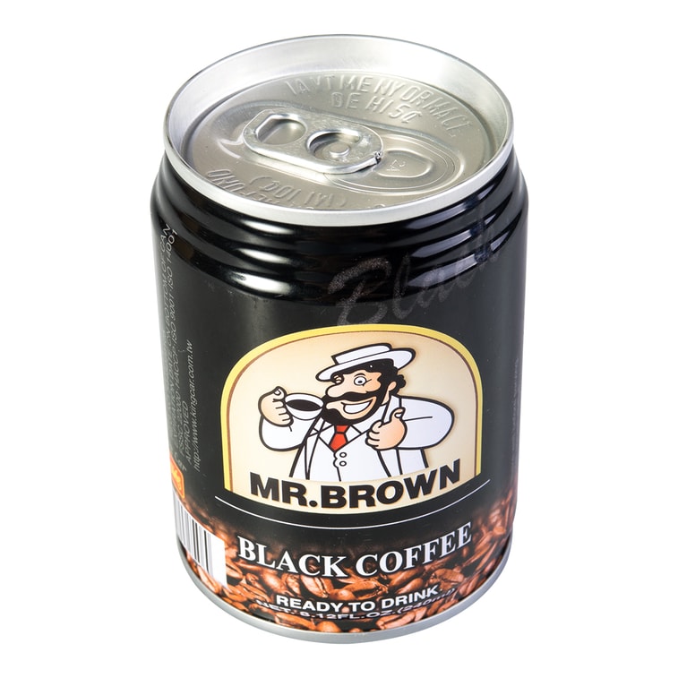 MR BROWN Black Coffee, 8.1 fl oz 4
