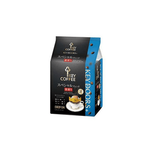 【日本からの直送】KEY DOORS+ ドリップコーヒー スペシャルブレンド ダークロースト 7.5g x 10袋入り（その他の日本ブランド）