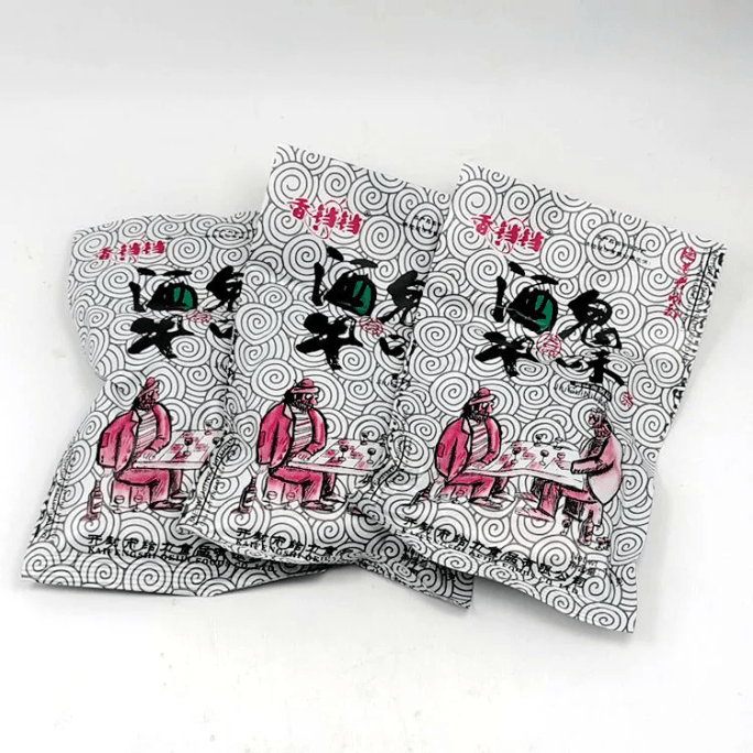 中国直邮   裕香铛铛手撕牛肉辣条酒鬼面筋怀旧儿时麻辣吃货小吃零食  酒鬼牛肉味 20g*3包