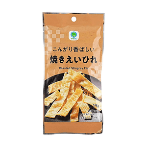 Roasted Stingray Fins, 0.67 oz【Japanese Bar Snack】【Low Calorie High Protein】