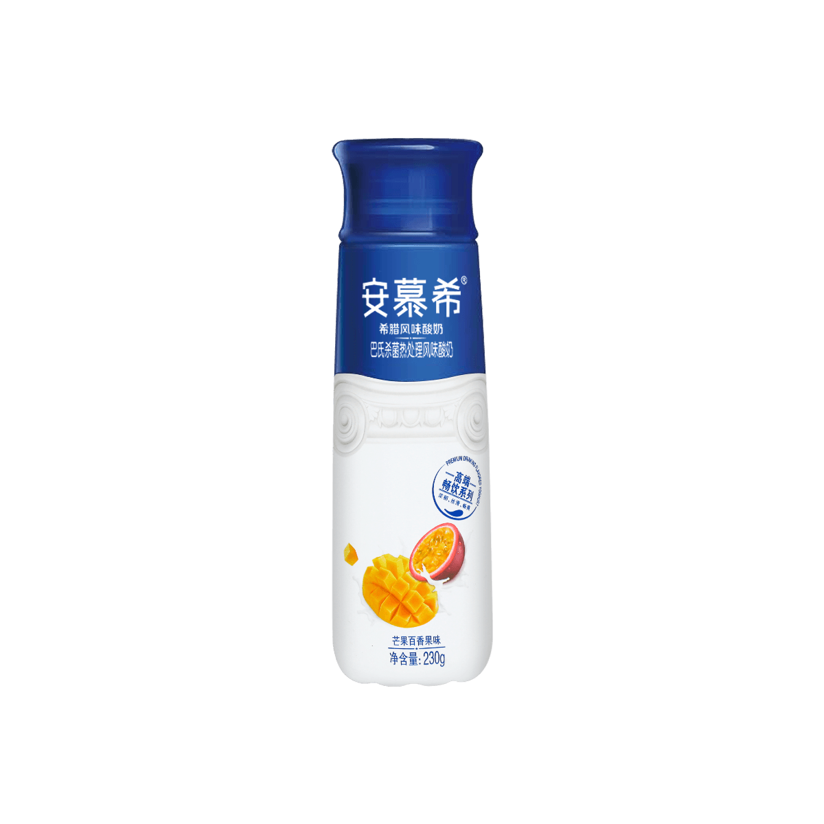 Yili Group Mango & Passion Fruit Greek Yogurt Drink, 8.11oz - Yami.com