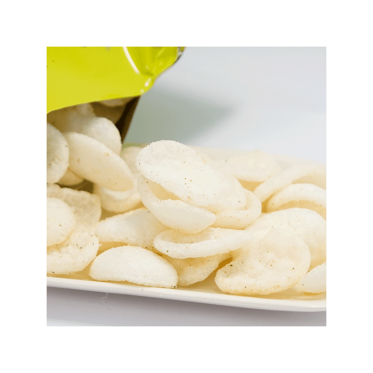 Garlic Shrimp Chips - Crispy Korean Seafood Chips, 1.97 oz 5