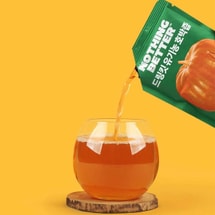 오가닉 러브 티 호박 클렌즈 주스 파우치 음료, 3.38 fl oz 1 파우치【첨가물 없음】【올리브 영 엄선】