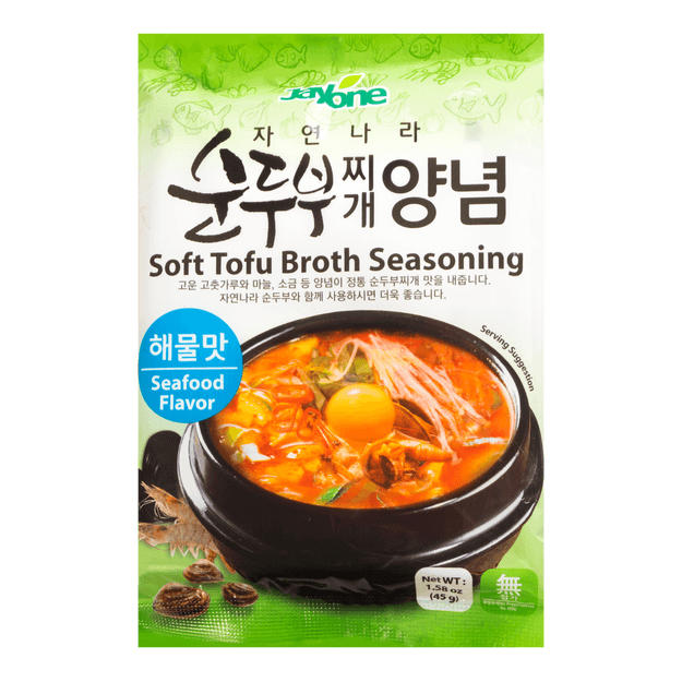 商品详情 - 韩国JAYONE 豆腐汤调料 海鲜风味 45g - image  0