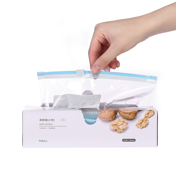food storage bag zipper L 20PC