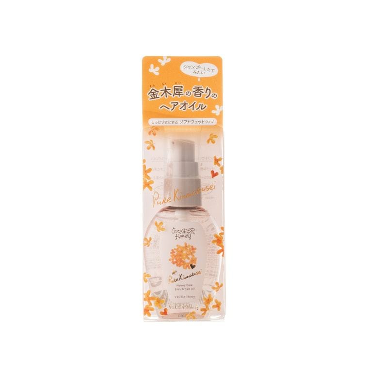 【日本直郵】日本 VECUA Honey 限定金木犀桂花香 配合北海道蜂蜜 桂花髮油 50ml 3