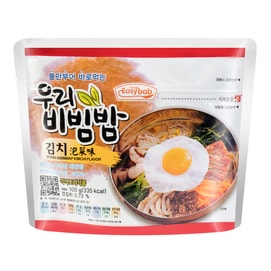 우리 비빔밥 김치맛, 100g (3.52oz)【즉석밥】