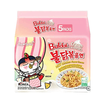Buldak Spicy Chicken Ramen (5-Pack) - Creamy Carbonara