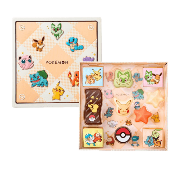 松風屋（日本） - 2026年バレンタインデー限定 ピカチュウコラボチョコレートギフトボックス（10個入り）